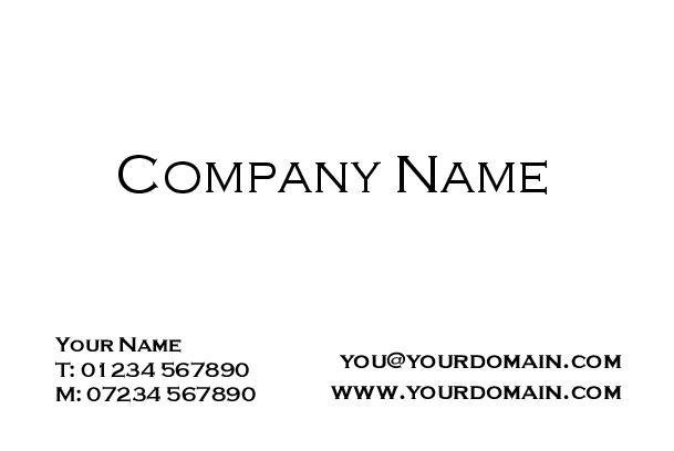 Browse Free Business Cards Templates - Banana Print