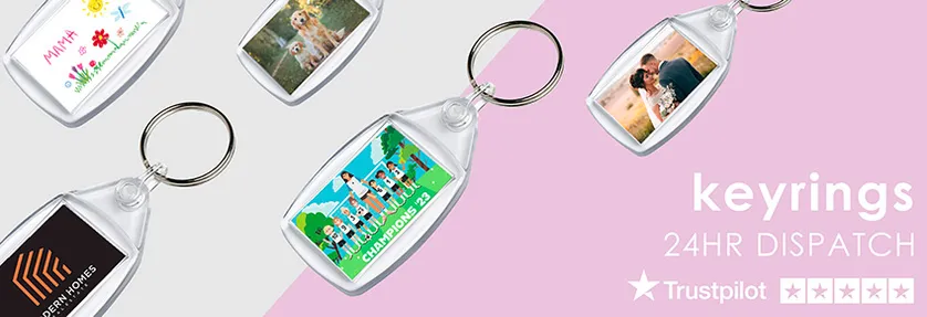 Personalised Keyrings