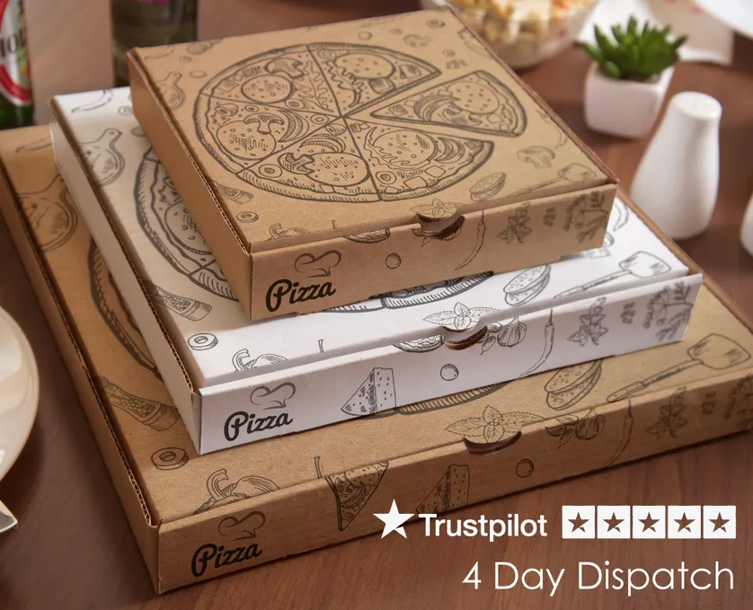 Pizza Box Printing Image
